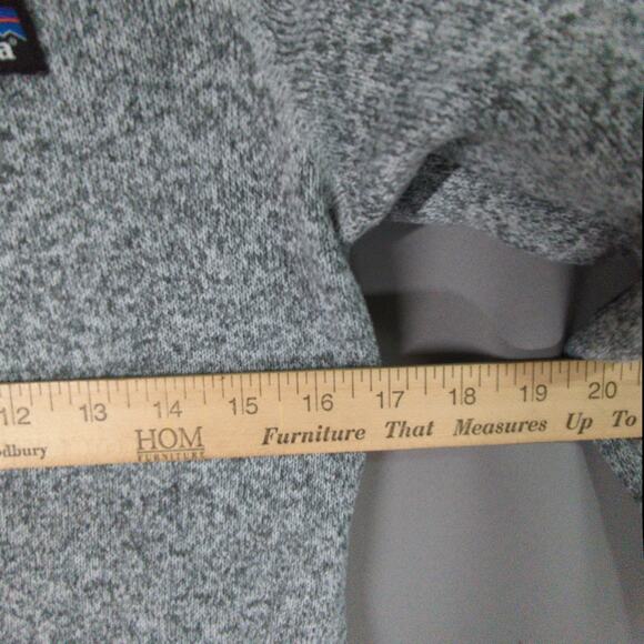 Patagonia Better Sweater Womens S Gray Full ZIp Zip Logo Outdoors - Picture 7 of 9